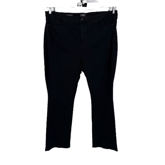 NYDJ Billie Mini Bootcut Jeans black size 24W - Picture 1 of 8